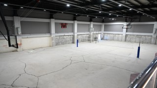 Maşukiye Kapalı Spor Salonunda sona doğru