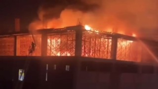 Mersin OSBde fabrika yangını