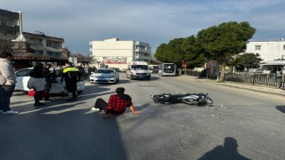 Milastaki kazalarda 3 motosiklet sürücüsü yaralandı