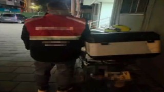 Motokurye kılığına giren torbacı yakalandı