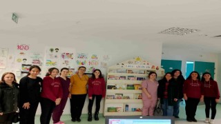 Muğlada hastanede yatan çocuklara kitap okuma etkinliği düzenlendi