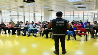 Narkotik Suçlarla Mücadele Şube Müdürlüğü farkındalık eğitimi gerçekleştirdi