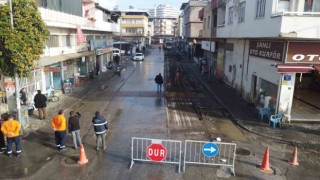 Nazillide altyapısı yetersiz olan cadde yenileniyor