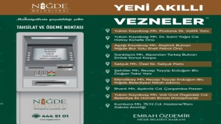 Niğdede akıllı vezne sayısı 10a çıktı