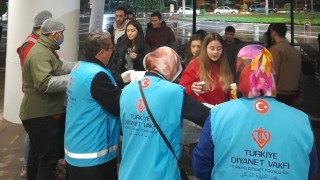 OKÜ'de Öğrencilere Çorba İkram Edildi