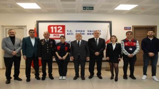 Orduda görevi başındaki personellerin yeni yılı kutlandı