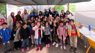 Osmaniye Polisinden Konteyner Kentlere Ziyaret