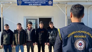 Osmaniye'de 5 Düzensiz Göçmen Yakalandı