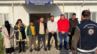 Osmaniyede 7 düzensiz göçmen yakalandı