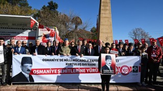 Osmaniye'de "Osmaniye Şehitlerine Yürüyor" Programı Düzenlendi