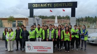 Osmaniye'de Şehit Kabirleri Temizlendi ve Ağaçlandırıldı