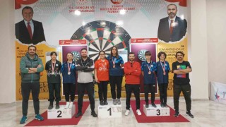 Pamukkale Belediyesporlu dartçılardan 18 madalya