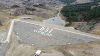 Pazarlar Sofular Göletinde su tutulmaya başlandı