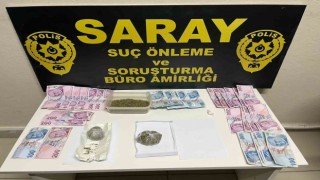 Polis ekiplerinden uyuşturucu satıcısına darbe