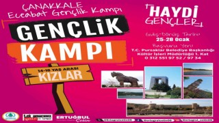 Pursaklar Belediyesi genç kızları Eceabat Gençlik Kampına gönderiyor