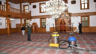 Ramazan Ayı öncesi camilerde temizlik seferberliği