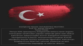 Rektör Özcandan taziye mesajı