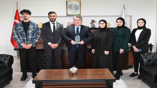 Rektör Özölçer, Iraklı öğrencileri ağırladı