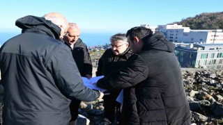 Rektör Özölçerden İbni Sina Kampüsüne ziyaret