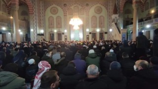 Reşadiye Camiinde yeni yılın ilk sabah namazı buluşması