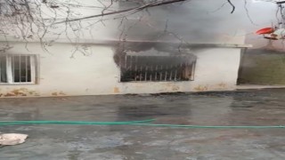 Reyhanlıda ev yangını