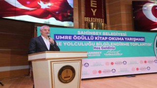 Şahinbey Belediyesi Umreye göndereceği öğrenciler bilgilendirdi