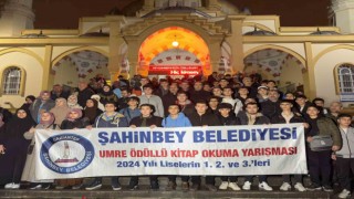 Şahinbeyde 174 öğrenci umreye uğurlandı