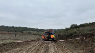 Sakaryanın ikinci güneş enerji santralinde saha çalışmaları sürüyor