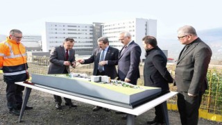 Samsun Şehir Hastanesinde fiziki gerçekleşme yüzde 90