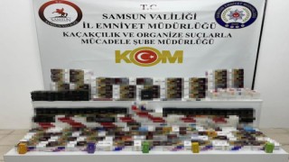 Samsunda 19 bin 900 adet makaron ele geçirildi