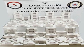 Samsunda 41 bin adet kaçak makaron ele geçirildi