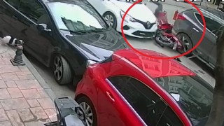 Samsunda kaza kamerada