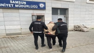 Samsunda kesinleşmiş hapis cezası bulunan uyuşturucu taciri yakalandı