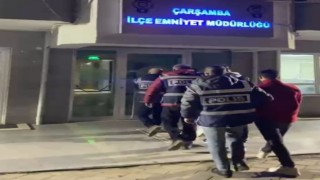 Samsunda motosiklet çalan 3 kişi yakalandı
