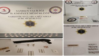 Samsunda uyuşturucu tacirlerine operasyon: 33 gözaltı