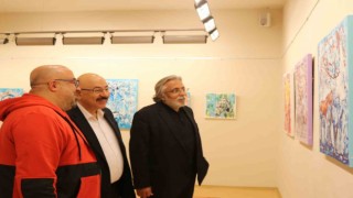 SANKO Sanat Galerisinde ‘Kervansarayların İzinde resim sergisi