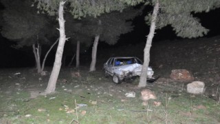 Şanlıurfada otomobil şarampole devrildi: 3 yaralı