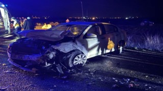 Şanlıurfada üç aracın karıştığı kazada 7 kişi yaralandı