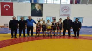 Sarıgöllü güreşçiler okul sporlarında madalyaları topladı