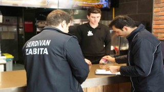 Serdivanda zabıtadan kafe ve restoranlara fiyat denetimi