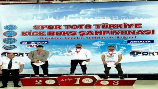 Seydikemerli Yunus Emre Türkiye 3.sü oldu