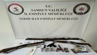 Silah ve uyuşturucu operasyonu: 2 gözaltı