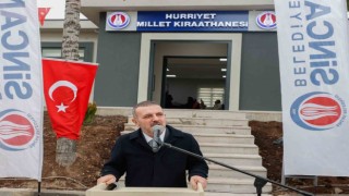 Sincanda ‘Hürriyet Millet Kıraathanesi hizmete açıldı