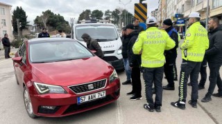 Sinopta zincirleme trafik kazası maddi hasarla atlatıldı