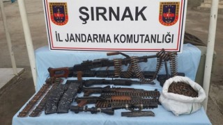 Şırnakta son 6 aylık asayiş olaylarında 114 adet tabanca ve çok sayıda malzeme ele geçirildi
