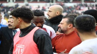 Sivasspor - Gaziantep FK maçı sonrası gerginlik