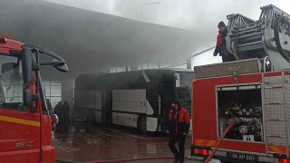 Sivasta işyerinde çıkan yangın ekipleri harekete geçirdi