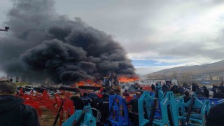 Sivasta korkutan yangın