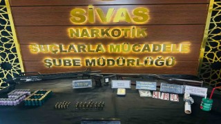 Sivasta uyuşturucuya geçit yok: 1 tutuklu