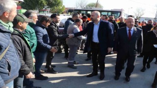 Söke Belediyesi işçilerinden Başkan Arıkana davul zurnalı karşılama